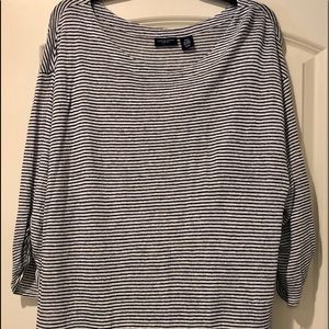 Adrienne Vittadini Linen Top